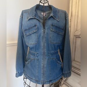 Knox Rose Classic Blue Jean Jacket